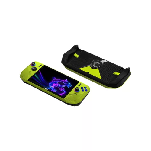 MSI Gaming Handheld Claw A8 BZ2EM-045HU, 8" FHD+, Ryzen Z2 Extreme, 24GB, 1TB, Win11H, Neon Green kézikonzol
