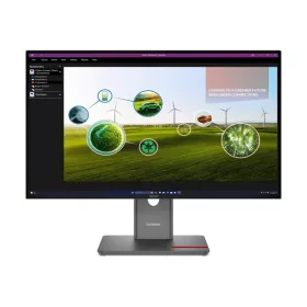   LENOVO Monitor - ThinkVision P27q-40; 27.0" QHD 2560x1440 IPS 120Hz, 16:9, 1500:1, 350cd/m2, 4ms, HDMI, DP, USB A-B-C