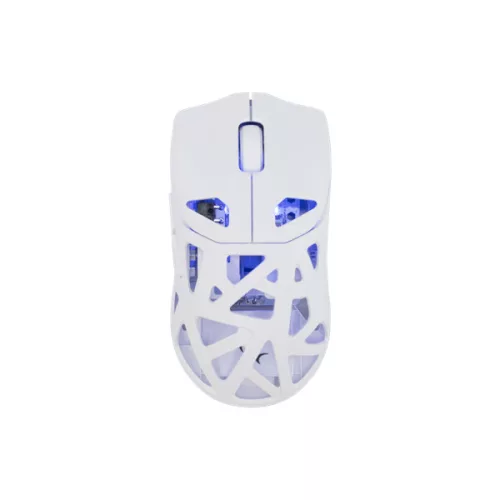 WHITE SHARK WGM-5019W DAGONET-W / 12.000 dpi fehér vez.nélk. gam. egér Pixart3311