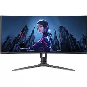   ACER OLED Monitor X34X5bmiiphuzx 34", Curved 1800R QHD 21:9 , 0,01ms, 240hz, 1000nits, 2xHDMI, DP, Type-C, MM, fekete