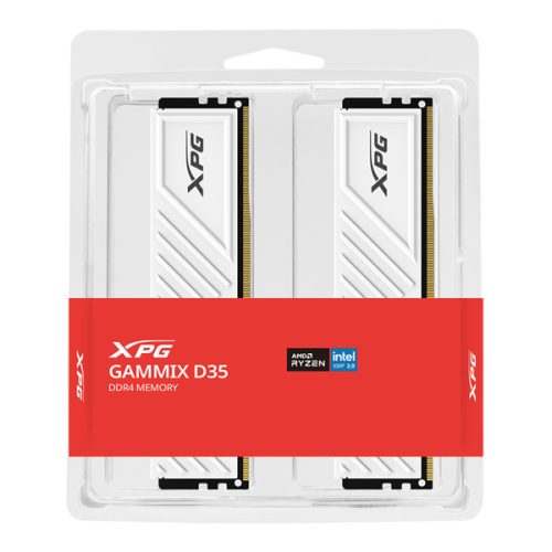 ADATA Memória DDR4 32GB 3200Mhz DIMM XPG XMP GAMMIX D35 (Kit of 2), White
