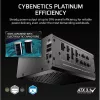 CORSAIR Tápegység Moduláris, iCUE LINK HXi SHIFT Series, HX1000i SHIFT, 1000 Watt, Cybenetics Platinum