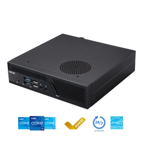 ASUS ExpertCenter miniPC PB63, Core i5-14400, HDMI, DP, WIFI, USB 2.0, USB 3.2, USB Type-C