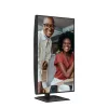 AOC IPS monitor 27" Q27E4U 2560x1440, 16:9, 350cd/m2, 4ms, HDMI/DisplayPort/4xUSB, hangszóró, 120 Hz, áll.mag., pivot