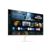 SAMSUNG M7 VA 4K Smart monitor 32", 3840x2160, 16:9, 300cd/m2, 4ms, HDMI/USB-C, hangszóró, Fehér