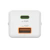 HAMA 201992, UNIVERZÁLIS HÁLÓZATI USB & TYPE-C  MINI TÖLTŐ,"PD/QC" (30W), FEHÉR