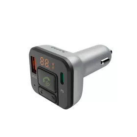   HAMA 14169, FM TRANSZMITTER (USB, TYPE-C, MICROSD, BT, QC 3.0/PD) + TELEFON KIHANGOSÍTÓ