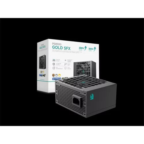 DEEPCOOL Tápegység SFX PS850G 850W Cybenetics Platinum moduláris ATX 3.1