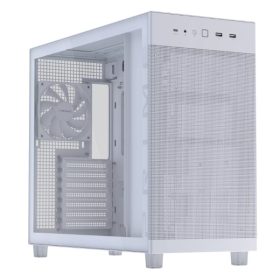   ASUS Ház Prime AP303, Tápegység nélkül, Fehér, Üvegfalú