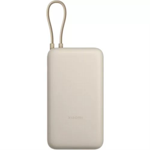 XIAOMI BHR8851GL Power Bank beépített kábellel, 20000mAh, 33W, Bézs