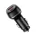 COLORWAY Autós töltő, CW-CHA067PD-BK, 2xUSB (Type-C PD45W + USB QC3.0 18W) (63W), fekete