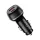 COLORWAY Autós töltő, CW-CHA068PD-BK, 2xUSB (Type-C PD65W + USB QC3.0 18W) (83W), fekete
