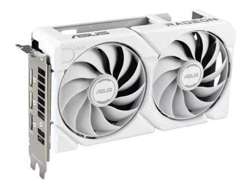 ASUS DUAL RX 9060 XT 16GB GDDR6 WHITE