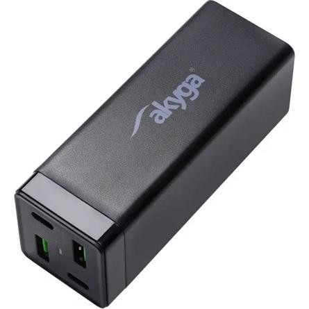 CHG Akyga AK-CH-17 USB töltő - 2x USB-A + 2x USB-C PD 5-20 V / max.3.25 A 65W