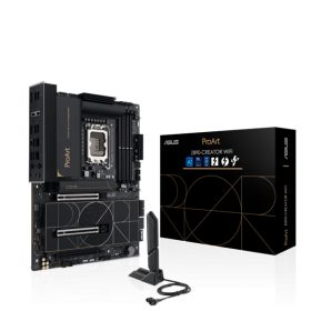   Asus Alaplap - Intel PROART Z890-CREATOR WIFI LGA1851 (Z890, ATX, 4xDDR5 9066+MHz, 4xSATA3, 5xM.2, HDMI+3xTB)