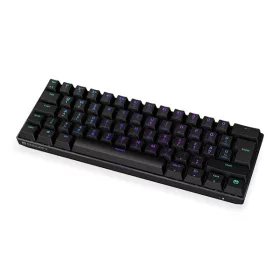   Endorfy Wireless Billentyűzet - Thock Compact (RGB, Kailh Red Switch, mechanikus, 61 gomb, HU, fekete)