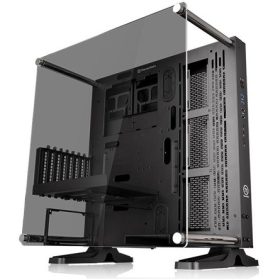   Thermaltake Core P3 Tempered Glass Edition táp nélküli ablakos Mid Tower számítógépház fekete