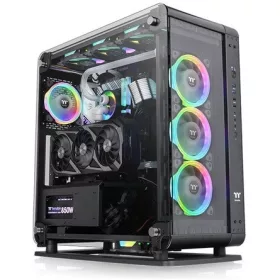   Thermaltake Core P6 TG táp nélküli ablakos MT Mini Tower számítógépház fekete
