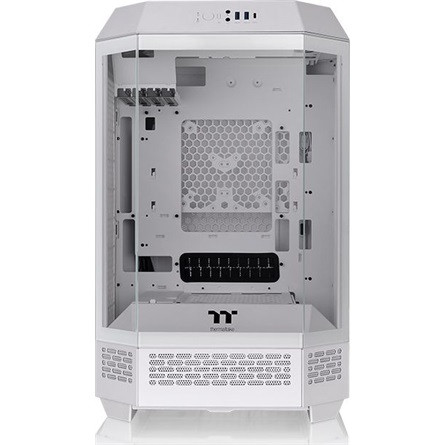 Thermaltake The Tower 300 Snow táp nélküli ablakos MT Mini Tower számítógépház fehér