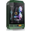 Thermaltake The Tower 300 Racing Green táp nélküli ablakos MT Mini Tower számítógépház zöld