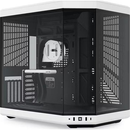 HYTE Y70 táp nélküli ablakos Mid Tower számítógépház fehér-fekete