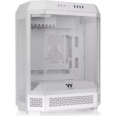 Thermaltake The Tower 600 Snow táp nélküli ablakos Mid Tower számítógépház fehér