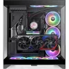 Thermaltake CTE E550 TG Black táp nélküli ablakos Mid Tower számítógépház fekete