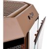 Thermaltake The Tower 300 Gravel Sand táp nélküli MT Mini Tower számítógépház barna