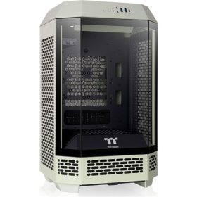   Thermaltake The Tower 250 Matcha Green táp nélküli ablakos Mini-ITX számítógépház zöld