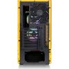 Thermaltake Ceres 350 MX Bumblebee táp nélküli ablakos Mid Tower számítógépház sárga