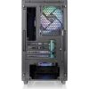 Thermaltake Versa H16 TG ARGB Black táp nélküli ablakos MT Mini Tower számítógépház fekete