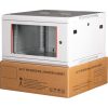 Lande PROlineB 600x600 lapraszerelt 6U 19" fali rack szekrény szürke