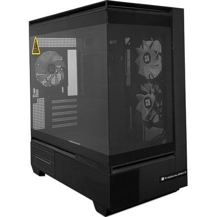 Thermalright TL-M10 táp nélküli MT Mini Tower számítógépház fekete