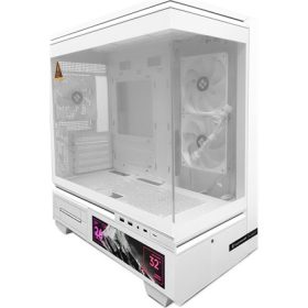   Thermalright TL-M10 Vision táp nélküli MT Mini Tower számítógépház fehér