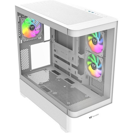 Thermaltake View 290 TG ARGB táp nélküli ablakos Mid Tower számítógépház fehér