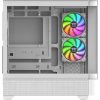 Thermaltake View 290 TG ARGB táp nélküli ablakos Mid Tower számítógépház fehér