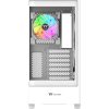 Thermaltake View 290 TG ARGB táp nélküli ablakos Mid Tower számítógépház fehér
