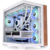 Thermaltake View 380 WS ARGB Snow táp nélküli ablakos Mid Tower számítógépház fehér