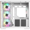 Thermaltake View 380 WS ARGB Snow táp nélküli ablakos Mid Tower számítógépház fehér