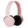 TnB Single Bluetooth Headset Gold Pink