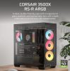 3500X RSR ARGB Tempered Glass Mid-Tower, Black