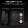 3500X LXR LINK Tempered Glass Mid-Tower, Black