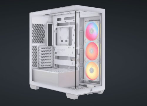 3500X LXR LINK Tempered Glass Mid-Tower, White