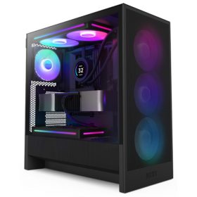 NZXT Midi - H5 Flow RGB (2024) - Matt fekete - CC-H52FB-R1