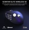 CORSAIR SCIMITAR ELITE WIRELESS SE Gaming Mouse, Wireless, Gun metal