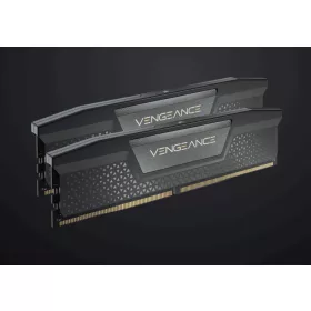   CORSAIR DDR5 6000MHz 32GB (2x16GB) XMP VENGEANCE RGB RAM, fekete