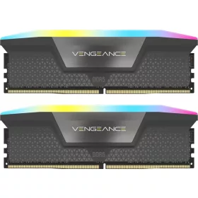   CORSAIR DDR5 6000MHz 32GB (2x16GB) AMD EXPO VENGEANCE RGB RAM, szürke