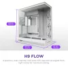 NZXT Midi - H9 Flow (2025) - Matt fehér - CM-H92FW-01