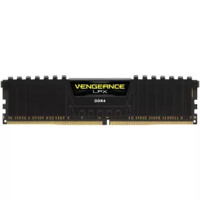 CORSAIR DDR4 8GB (1x8GB) 3200MHz Vengeance LPX RAM, fekete