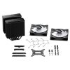 Be Quiet! CPU Cooler - PURE ROCK PRO 3 LX Black (AMD: AM4/AM5; Intel: 1851/1700/1200/1150/1151/1155)